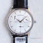 Replica Jaeger-LeCoultre Master Ultra Thin 39mm Watch - SS Case White Face